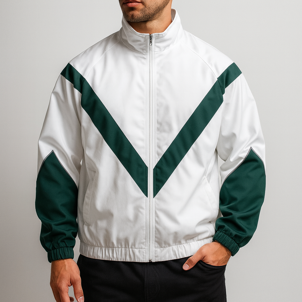 Nolan V-Stripe Windbreaker