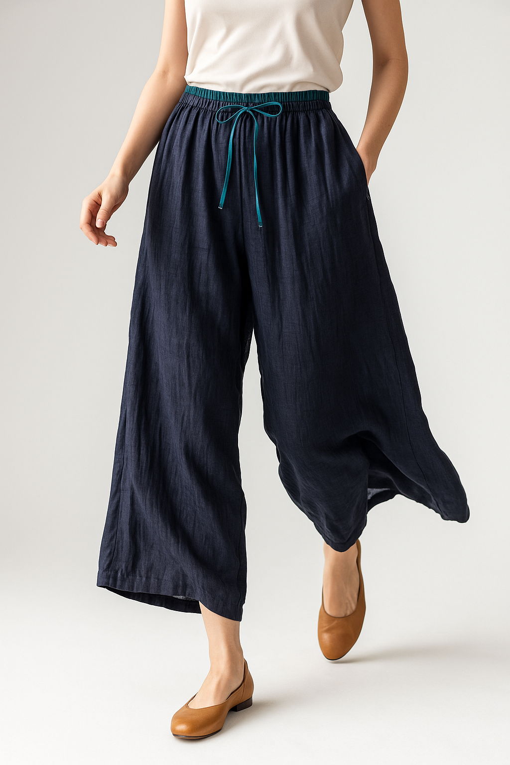 Éline Linen Trousers