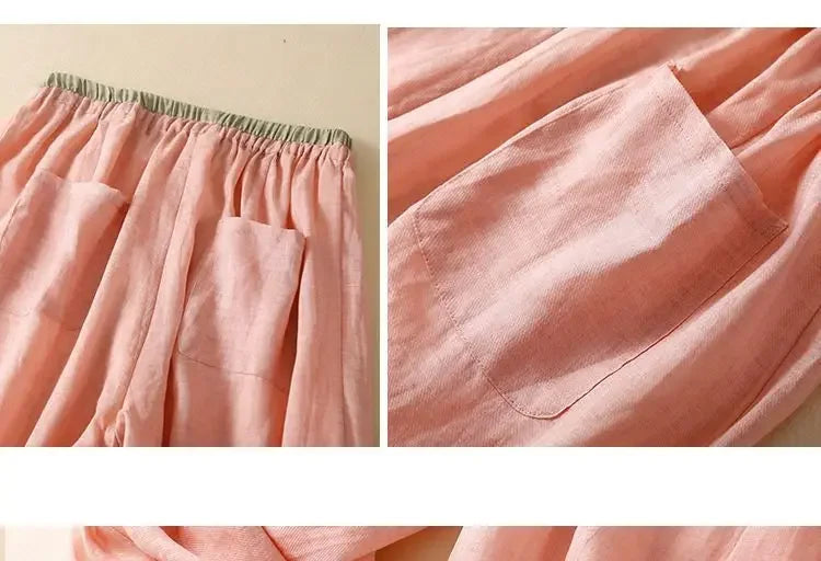 Éline Linen Trousers