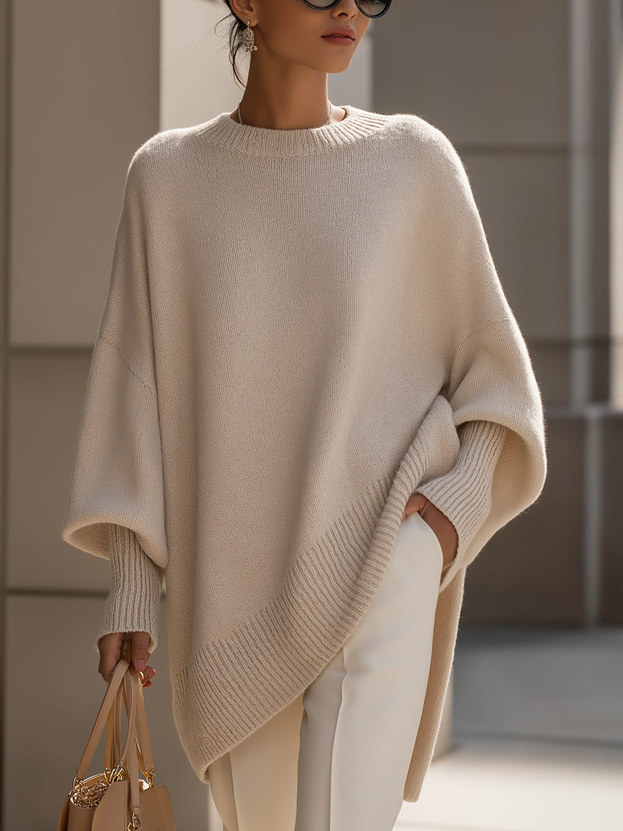 Knit Poncho Sweater
