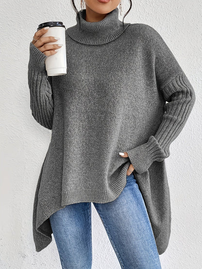 Aura Soft High Neck Jumper.