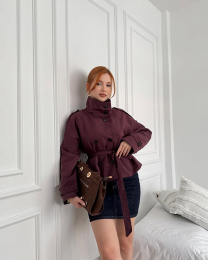 AVA | Short Trench Coat