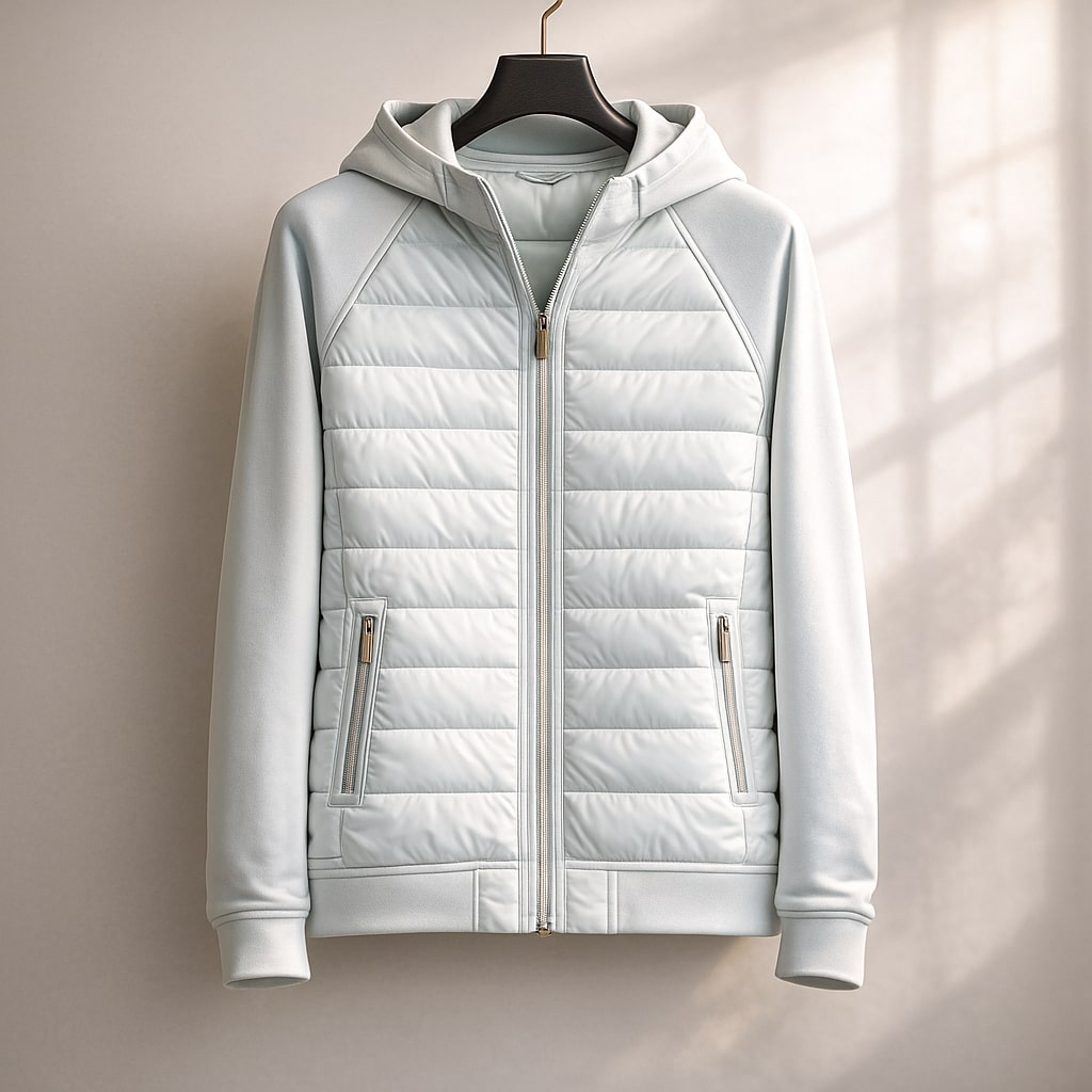 Marco Quilted Zip Hoodie