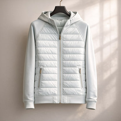 Marco Quilted Zip Hoodie