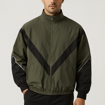 Nolan V-Stripe Windbreaker