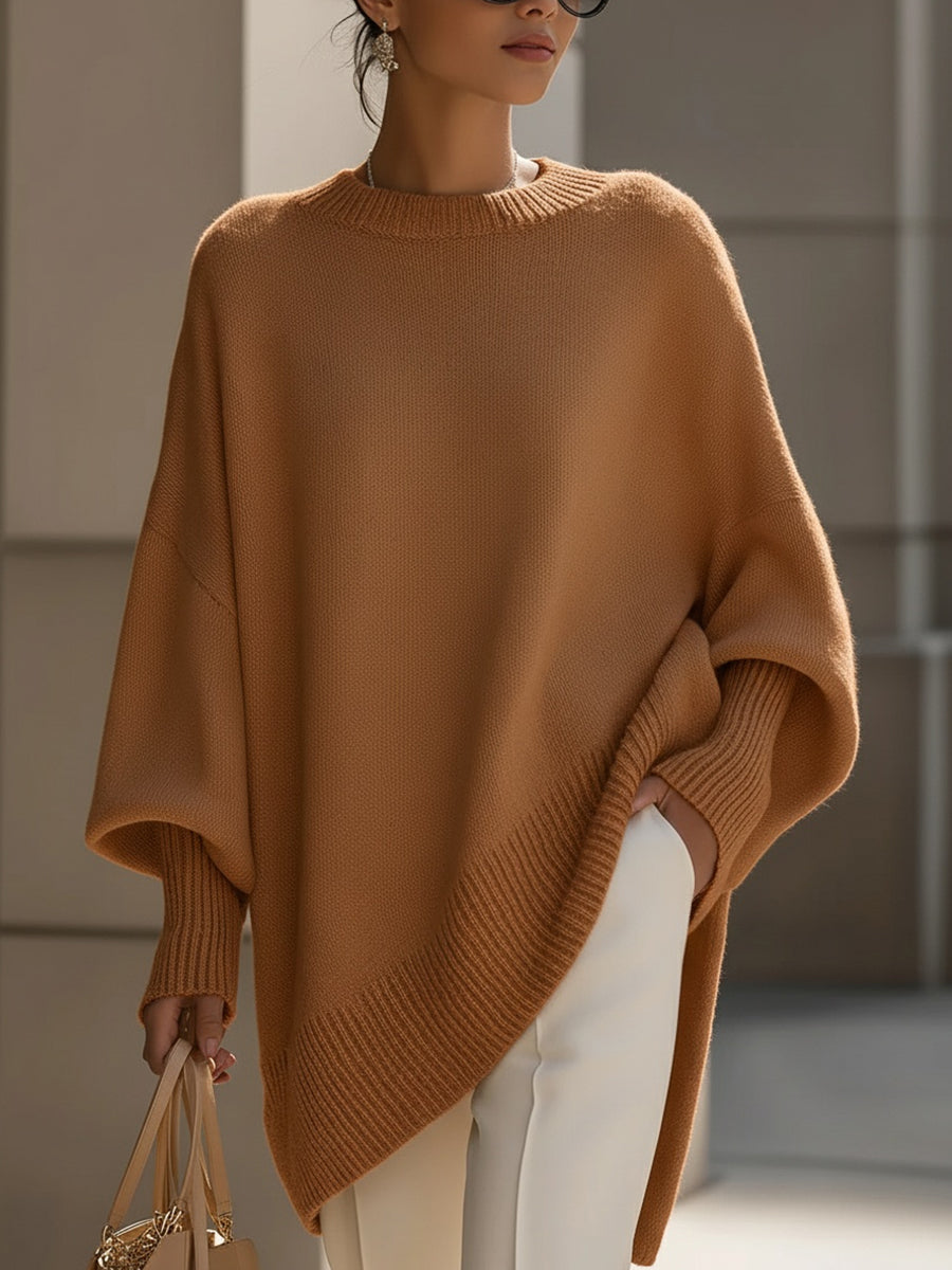 Knit Poncho Sweater