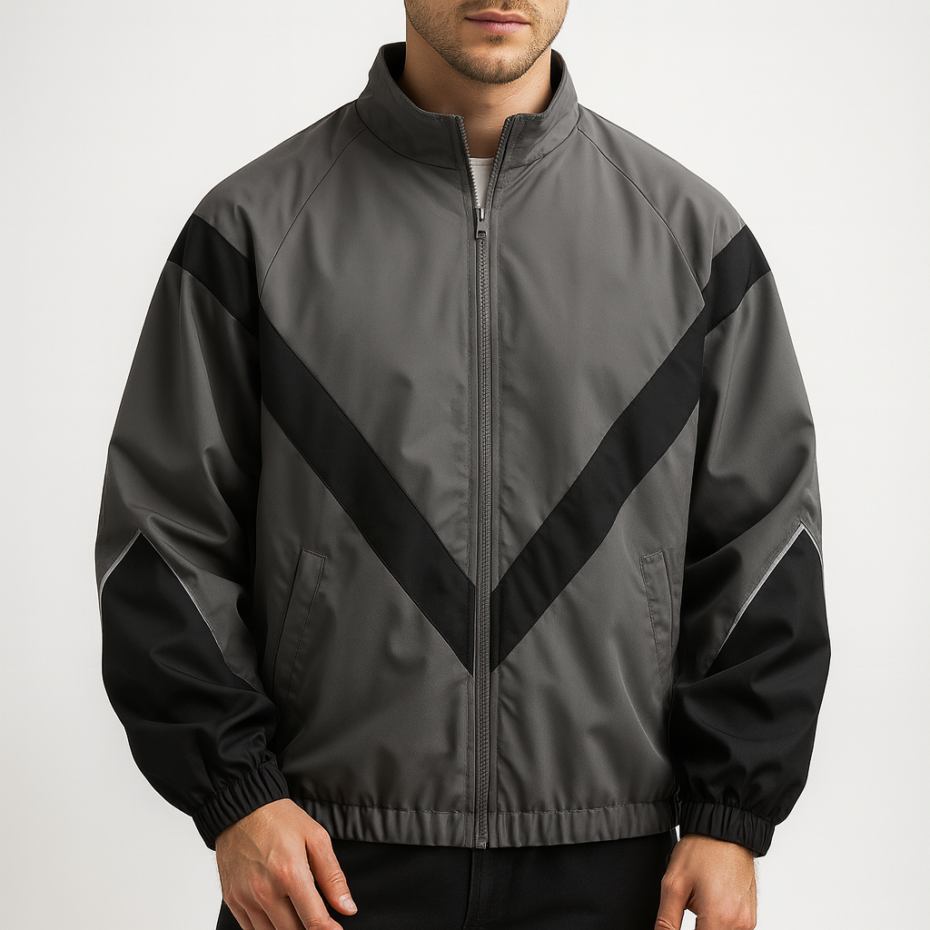 Nolan V-Stripe Windbreaker