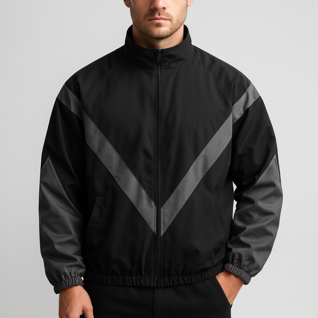 Nolan V-Stripe Windbreaker