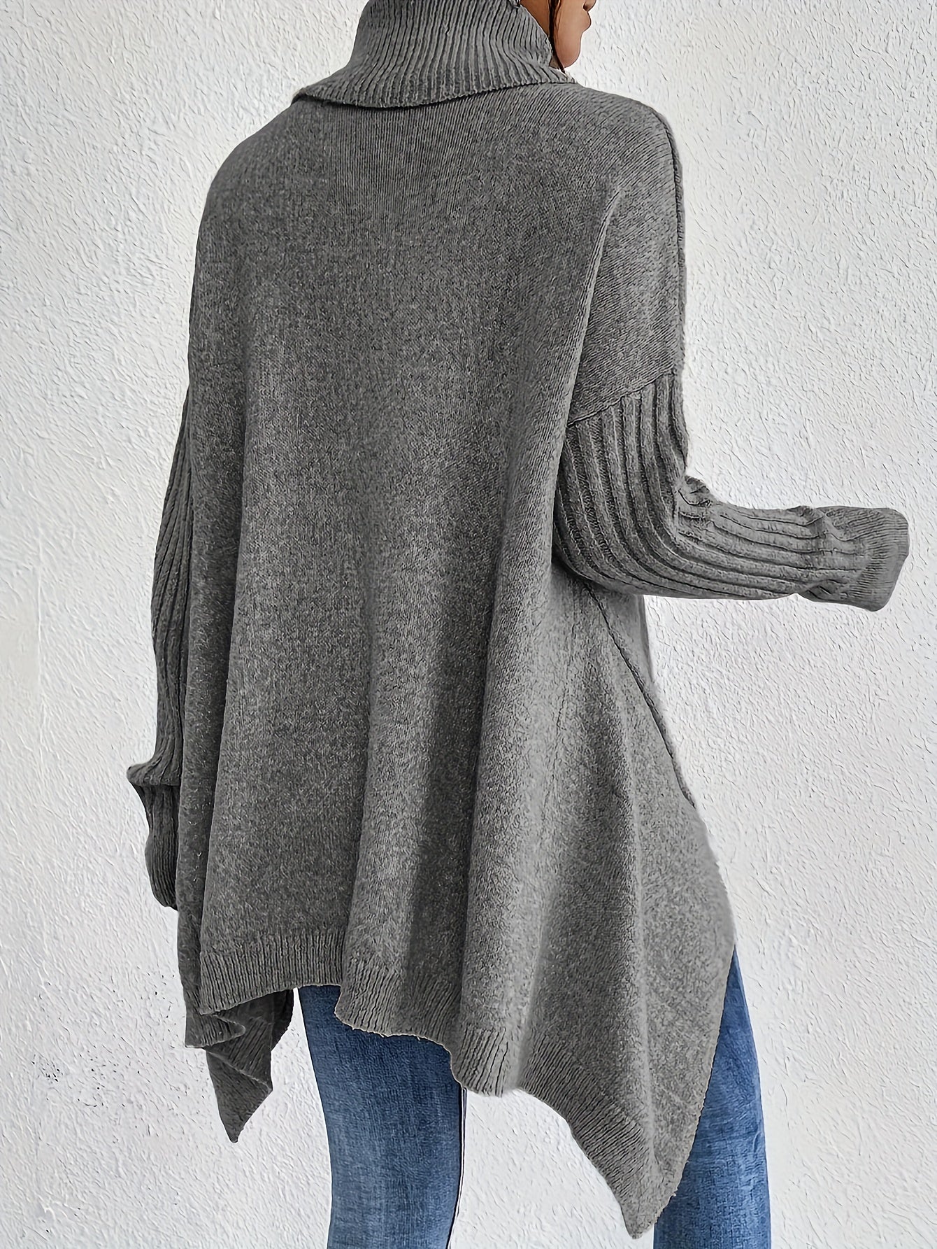 Aura Soft High Neck Jumper.