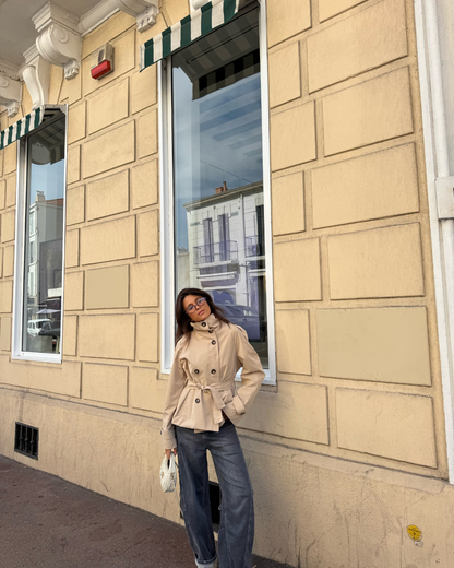 AVA | Short Trench Coat