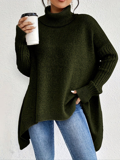 Aura Soft High Neck Jumper.