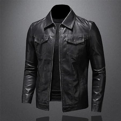 Aurora's  Slim Leather Jacket