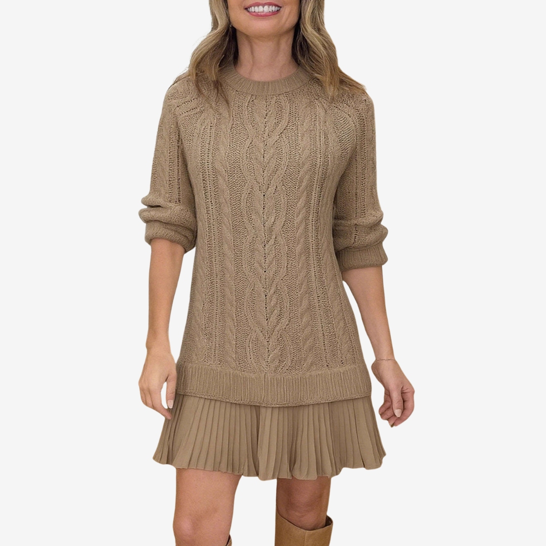 Nova Knit Sweater Dress