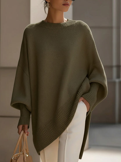 Knit Poncho Sweater