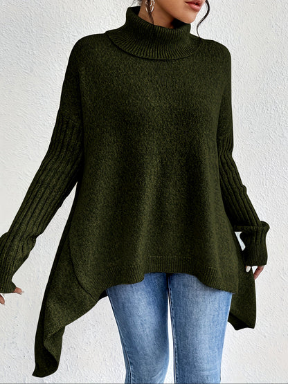 Aura Soft High Neck Jumper.