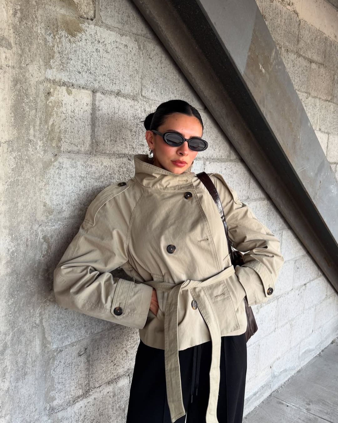 AVA | Short Trench Coat