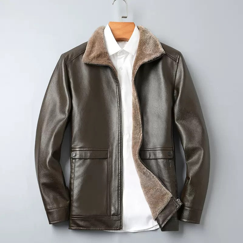 Conrad Classic Leather Jacket