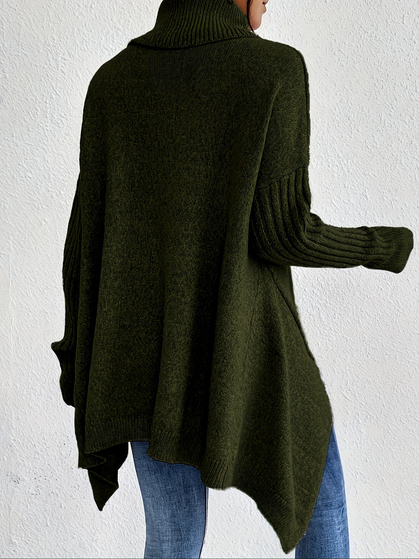 Aura Soft High Neck Jumper.