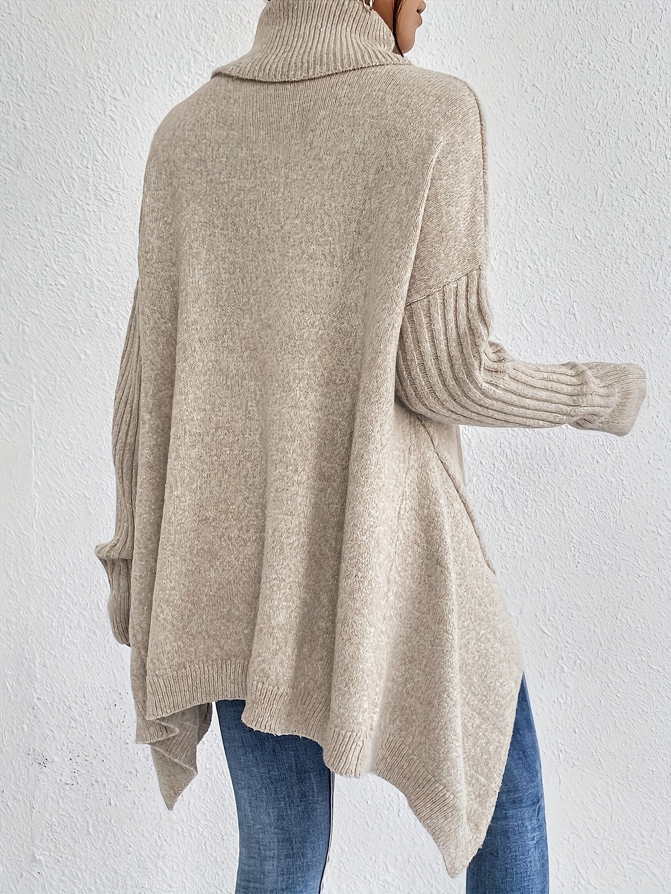 Aura Soft High Neck Jumper.