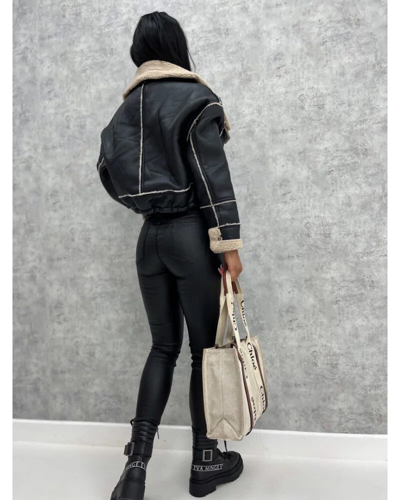 Elegant Niort Leather Jacket