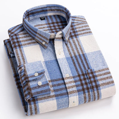 Harrison Plaid Cotton Shirt