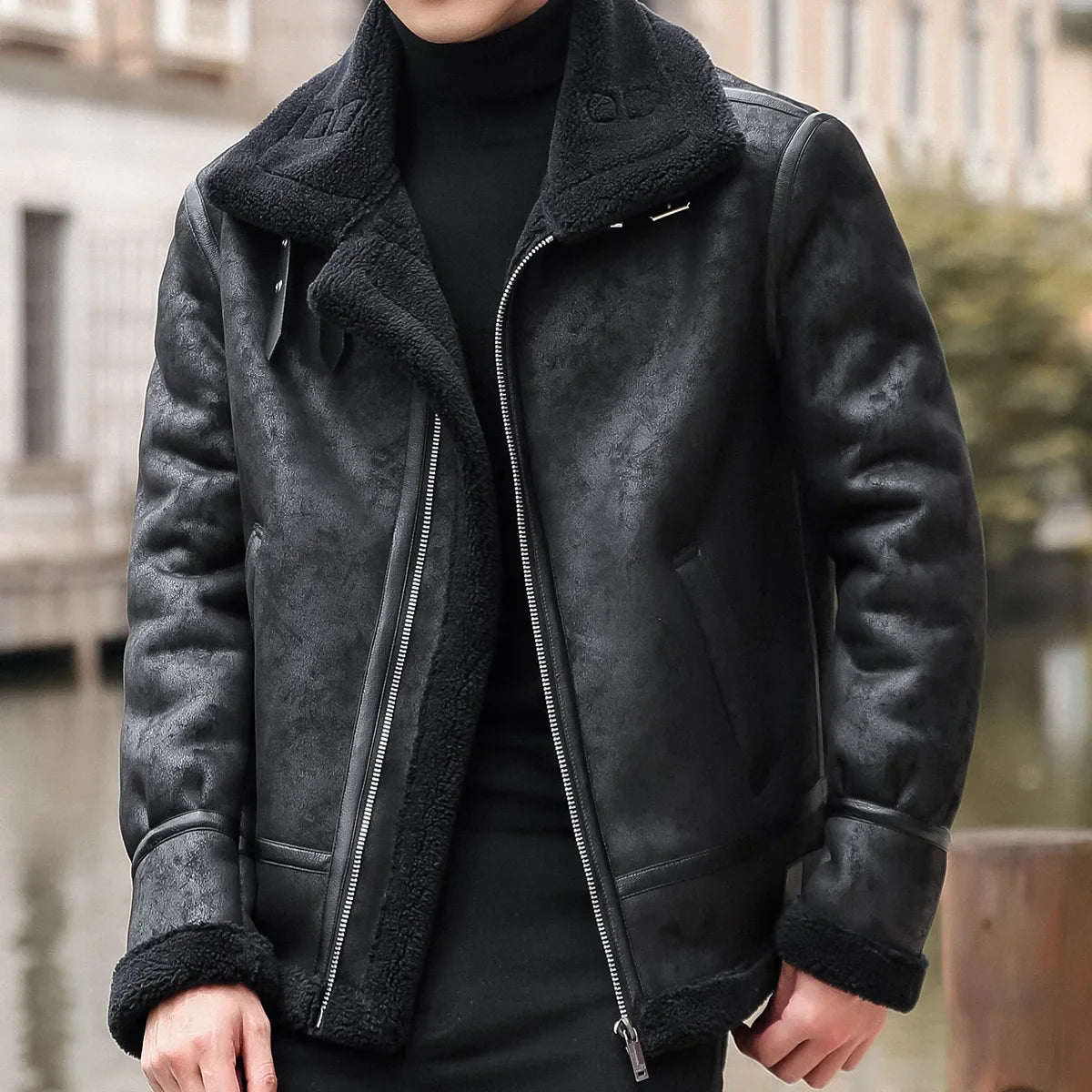 Lorenzo Leather Coat