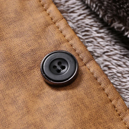 Ashton Suede Overcoat