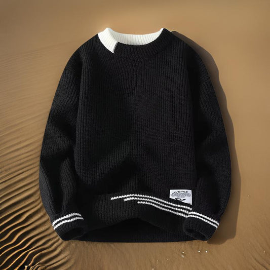 Trent - Round Neck knitted Sweater