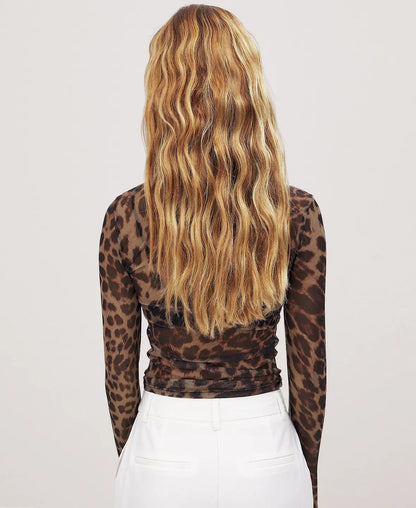 Leopard Print Top