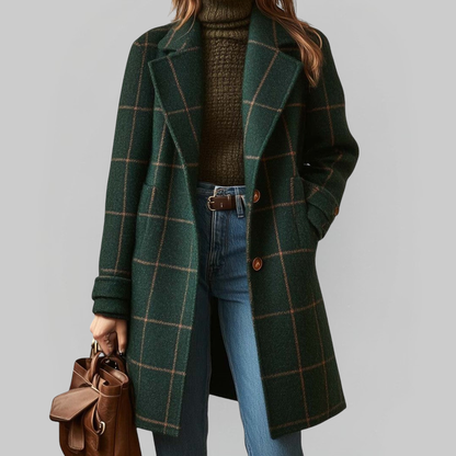 Emma | Classic Check Coat