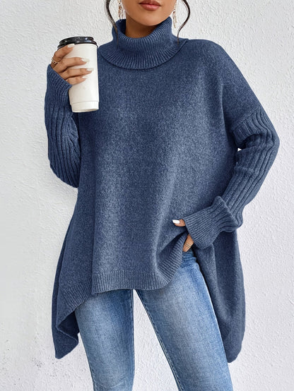 Aura Soft High Neck Jumper.