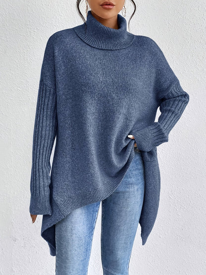 Aura Soft High Neck Jumper.