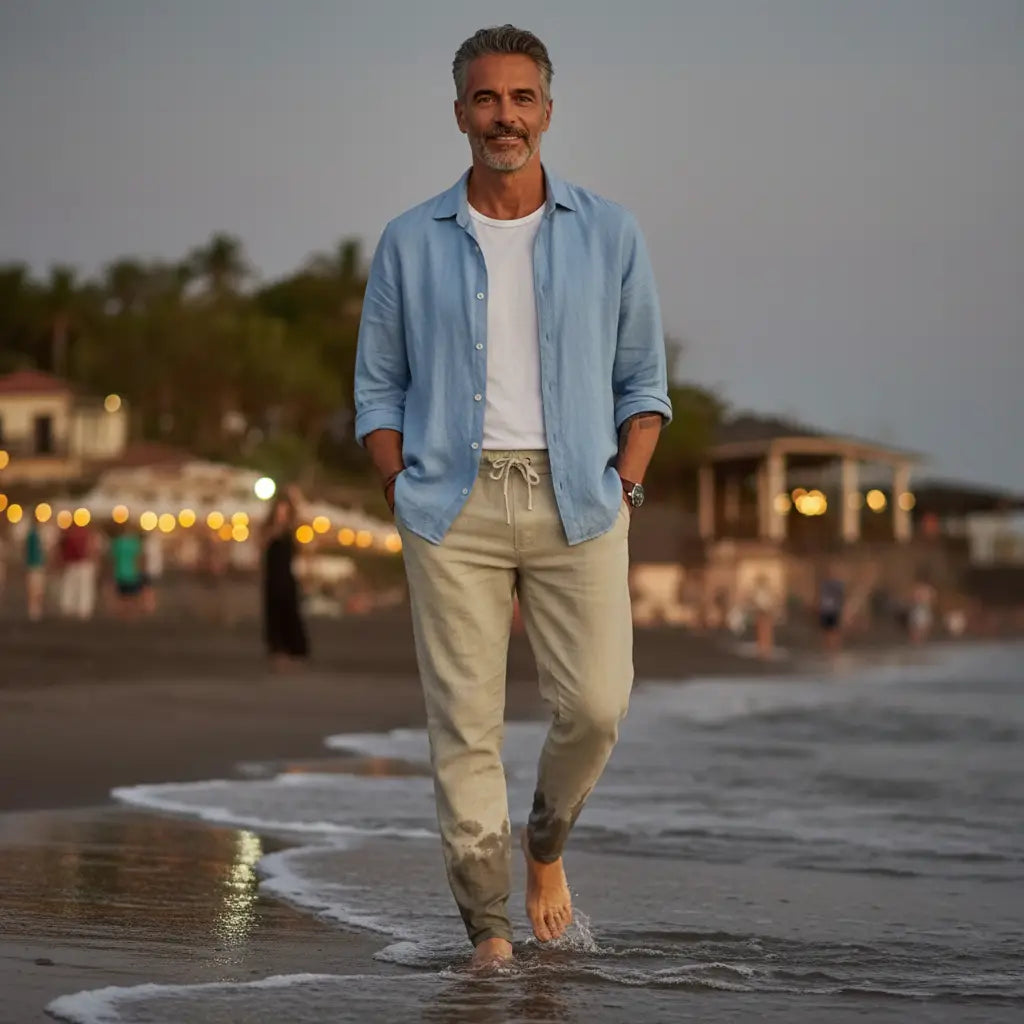 Linen Beach Pants
