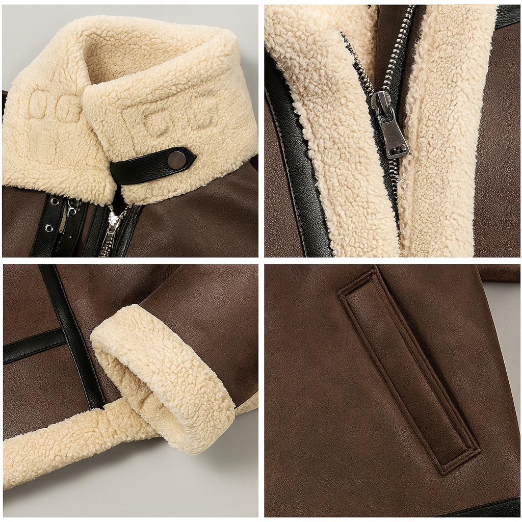 Lorenzo Leather Coat