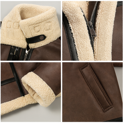 Lorenzo Leather Coat