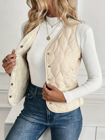 Summit Quilted Bomber Vest