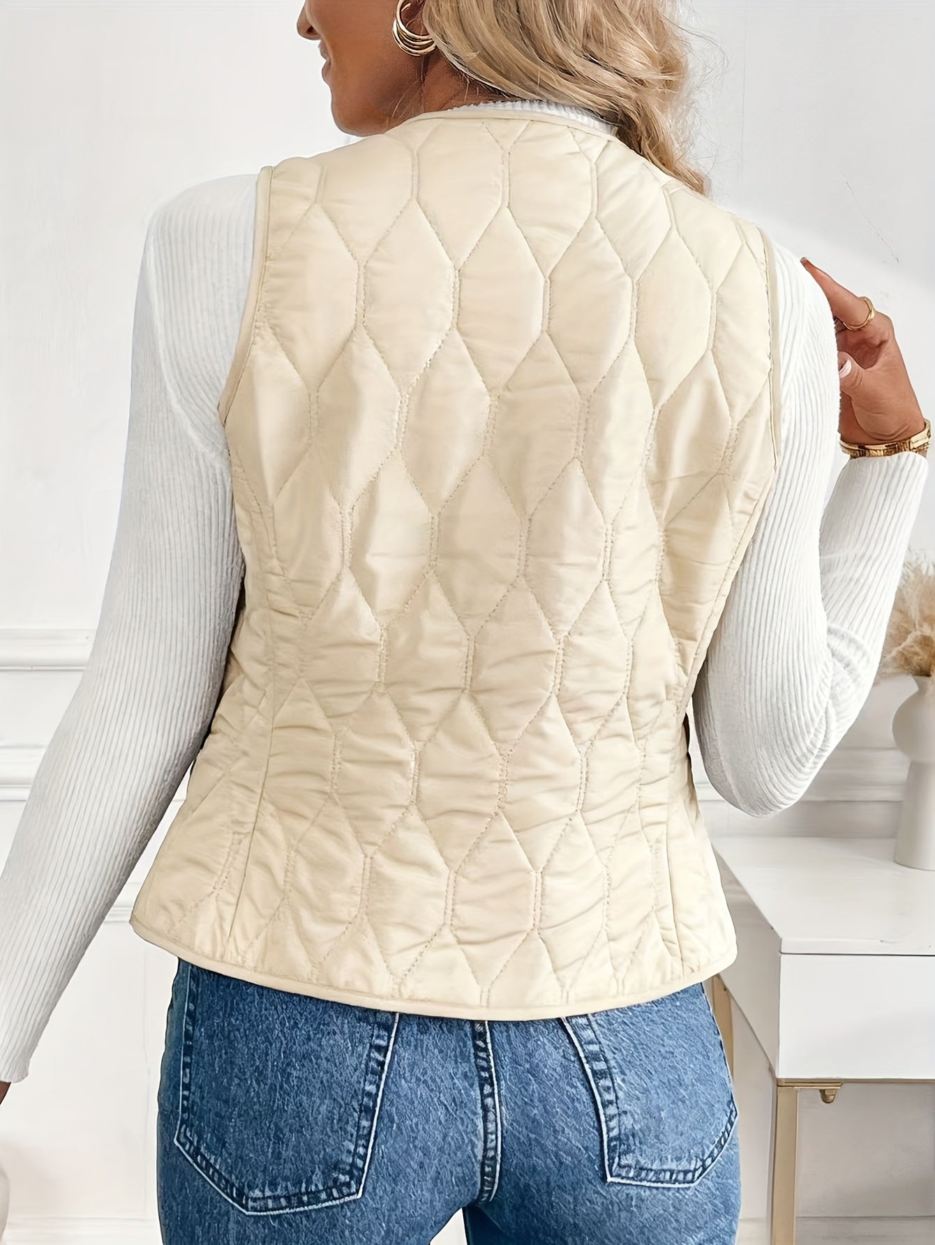 Summit Quilted Bomber Vest