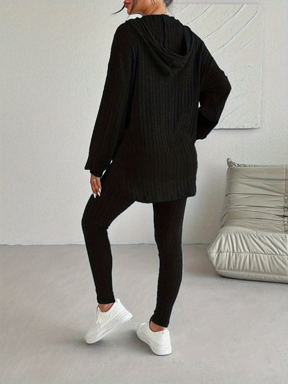 Soho Ribbed Knit Lounge Set