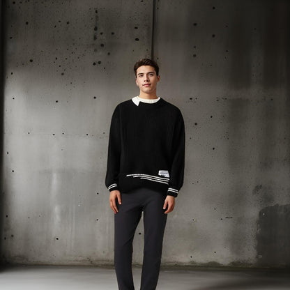 Trent - Round Neck knitted Sweater